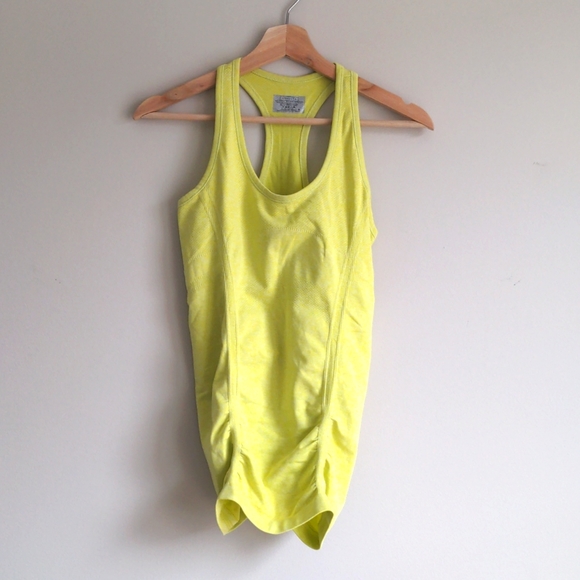 Athleta Fastest Track Ruched Racerback Workout Tank - Picture 2 of 7